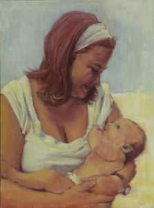 Voir le détail de cette oeuvre: La mère et l'enfant