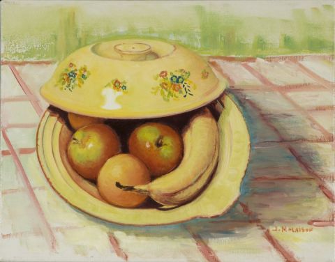 Le bol de fruits